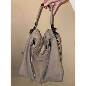Rebecca Minkoff Hobo Bag (Grey Suede)
